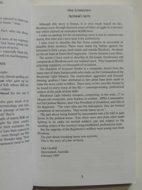 One Commando - Rhodesia`s Last Years: The Guerilla War