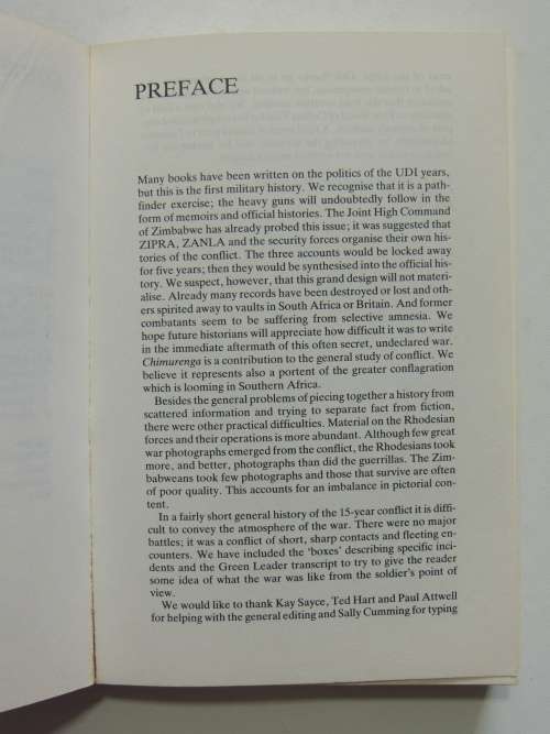 Chimurenga! The War in Rhodesia 1965-1980 - Paul Moorcroft, Peter McLaughlin