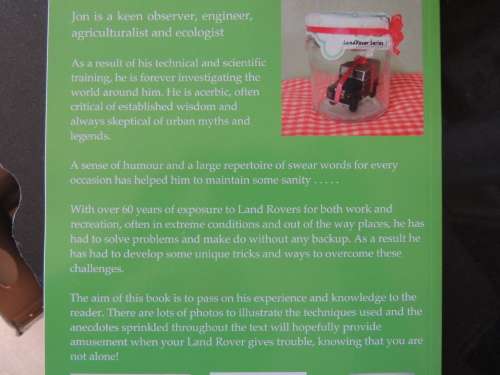 Conserving a Legend - 50 years of Land Rovers - Technical Tips & Tales- Jon Kappeyne