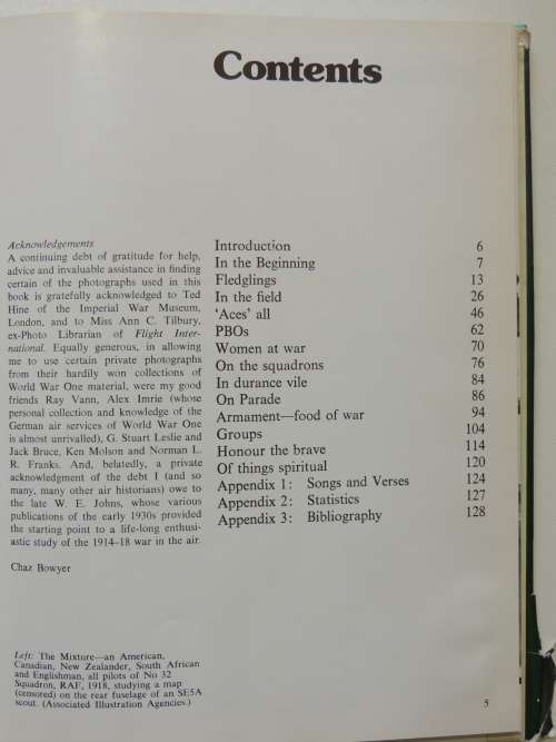 Airmen Of World War 1 - Men Of The British And Empire Air Forces In Old Photographs - Chaz Bowyer