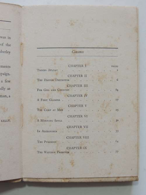 With The Springboks In Egypt - Captain