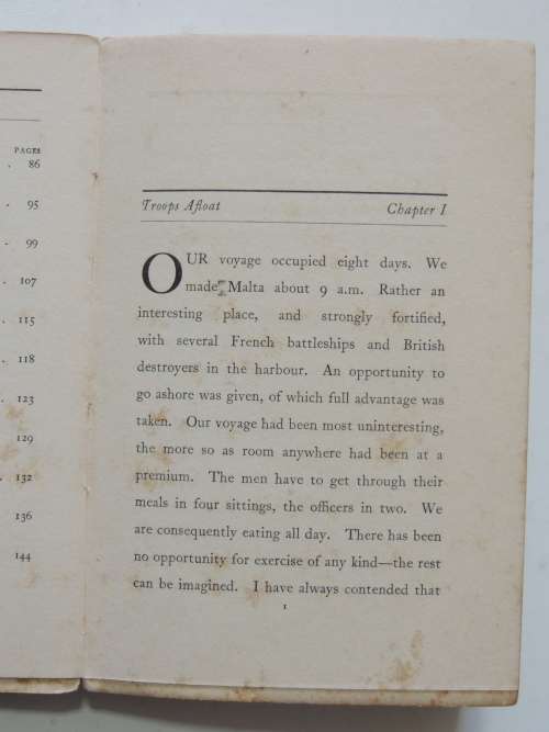 With The Springboks In Egypt - Captain