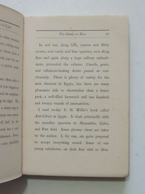 With The Springboks In Egypt - Captain