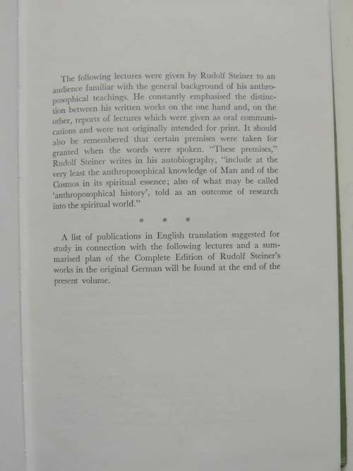 Curative Eduaction, Lectures 1924 - Rudolf Steiner