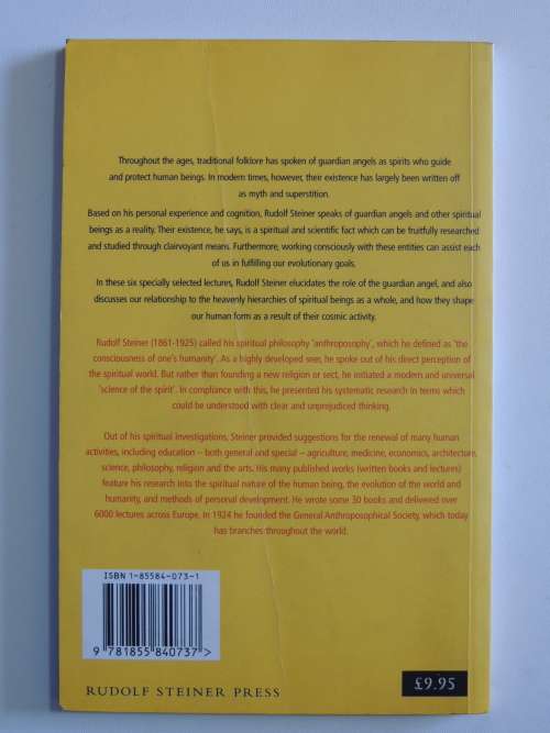 Guardian Angels - Connecting with our Spiritual  Guides nd Helpers - Rudolf Steiner
