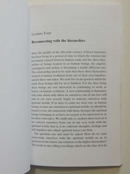 Guardian Angels - Connecting with our Spiritual  Guides nd Helpers - Rudolf Steiner