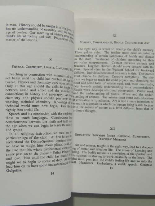 A Modern Art of Education, Lectures 1923 - Rudolf Steiner