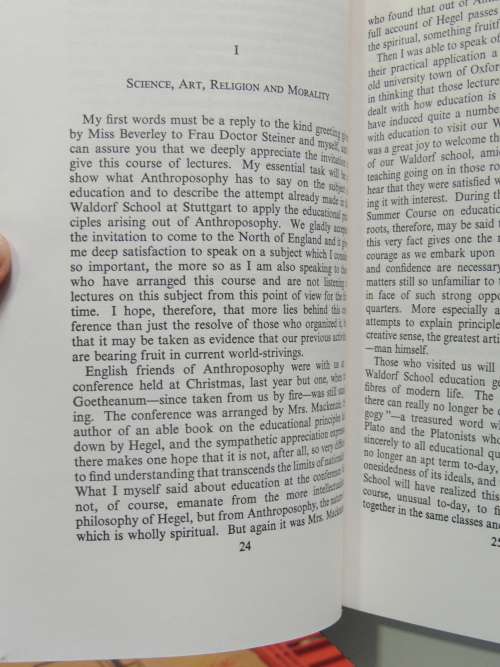 A Modern Art of Education, Lectures 1923 - Rudolf Steiner