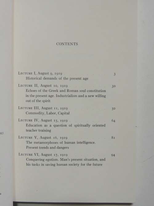 Education as a Social Problem, Lectures 1919 - Rudolf Steiner