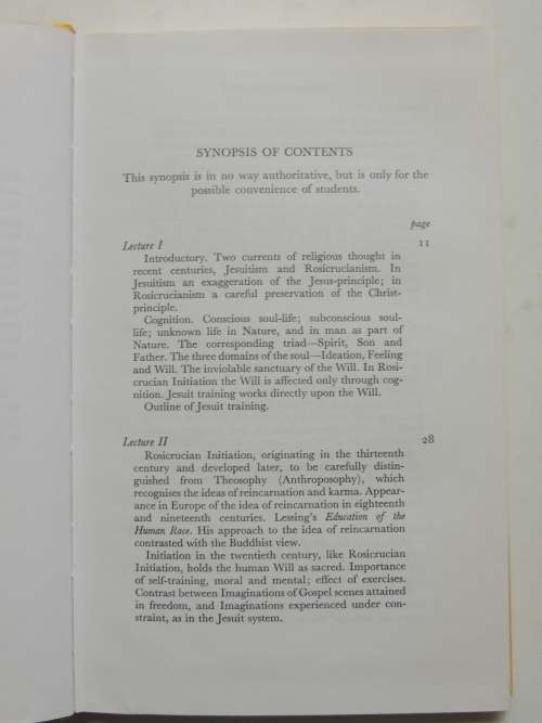 From Jesus to Christ, Lectures 1911 - Rudolf Steiner