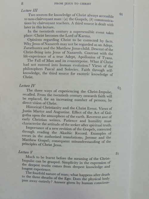 From Jesus to Christ, Lectures 1911 - Rudolf Steiner