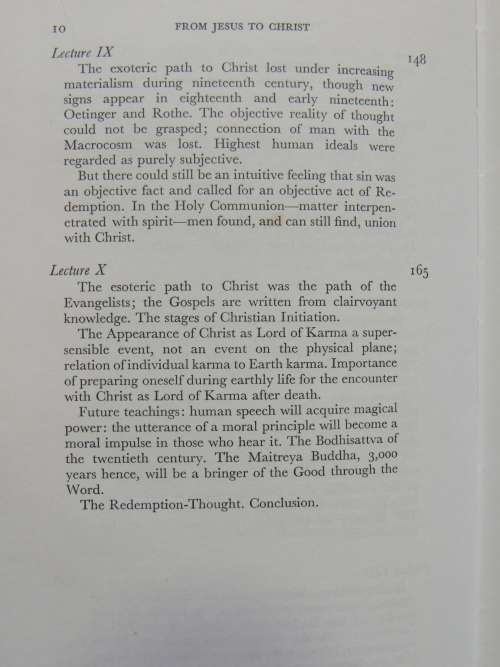 From Jesus to Christ, Lectures 1911 - Rudolf Steiner