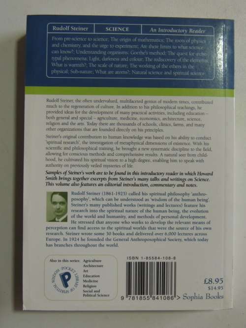 Science - An Introductory Reader- Rudolf Steiner