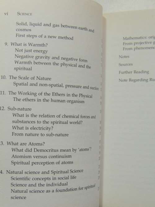 Science - An Introductory Reader- Rudolf Steiner