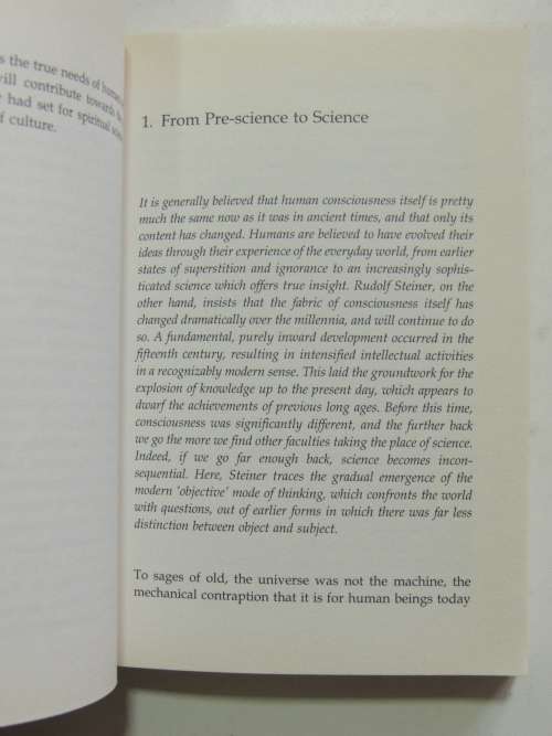 Science - An Introductory Reader- Rudolf Steiner