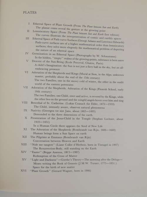 Sun  Space - Science at a Threshold of Spiritual Understanding - Olive Whicher