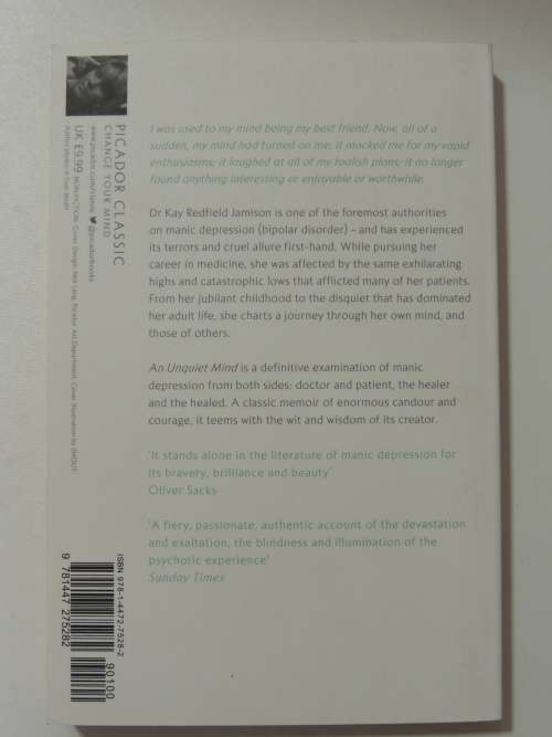 An Unquiet Mind  - Kay Redfield Jamison