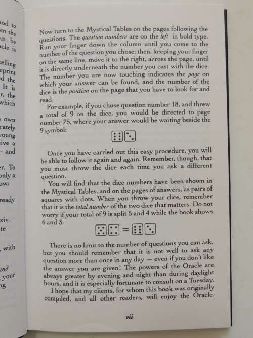 The Oracle of Dame Marie - Your Book of Fate, Roll the Dice, Consult the Mystical Tables