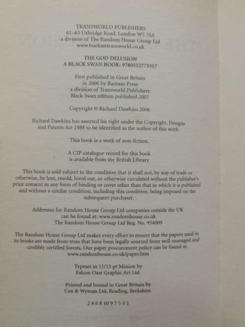 The God Delusion - Richard Dawkins