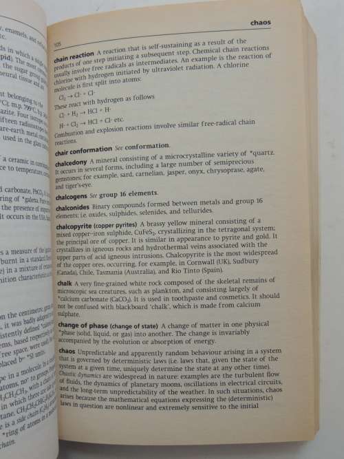 Oxford Dictionary Of Chemistry - ed John Daintith