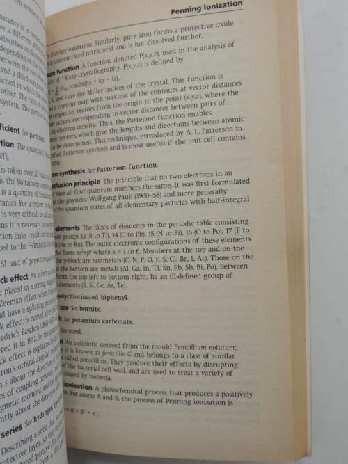 Oxford Dictionary Of Chemistry - ed John Daintith