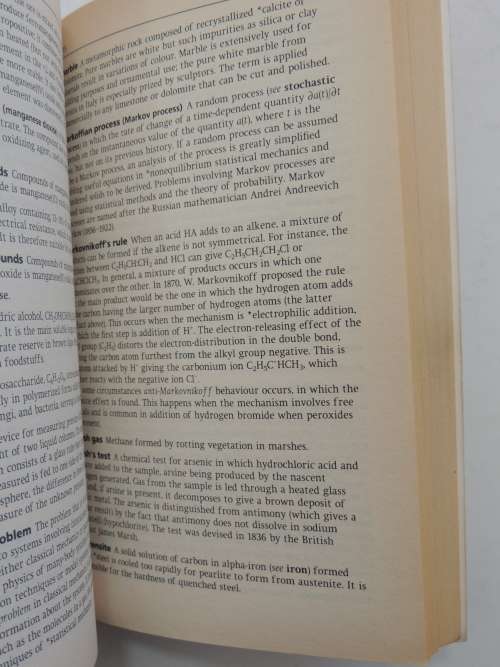 Oxford Dictionary Of Chemistry - ed John Daintith