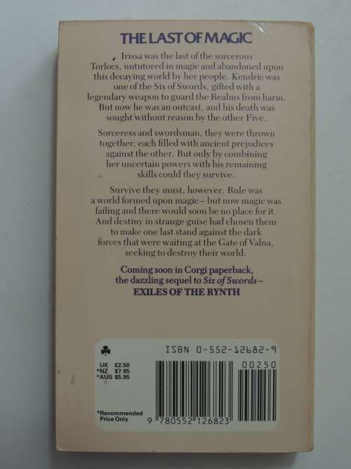 Six of Swords - Carole Nelson Douglas