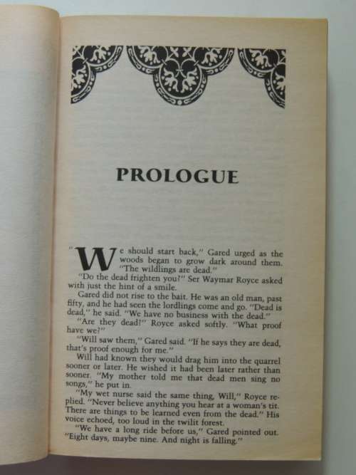 A Game of Thrones - Book 1 of A Song of Ice and Fire - George RR Martin