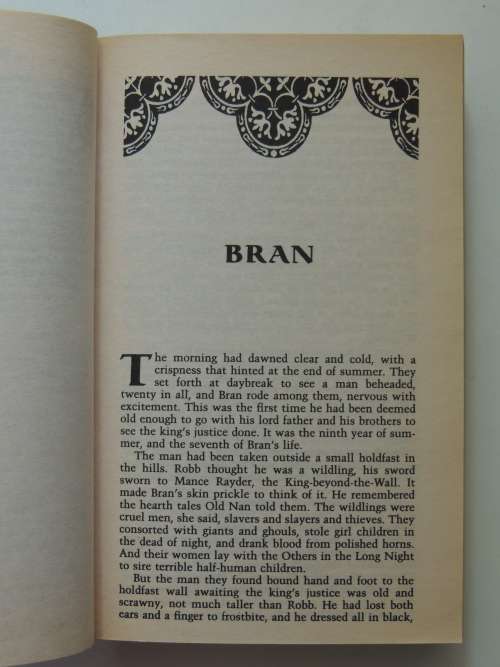 A Game of Thrones - Book 1 of A Song of Ice and Fire - George RR Martin