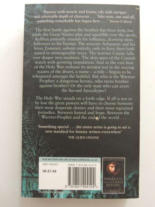 The Warrior Prophet - The Prince of Nothing Book 2 -  R Scott Bakker