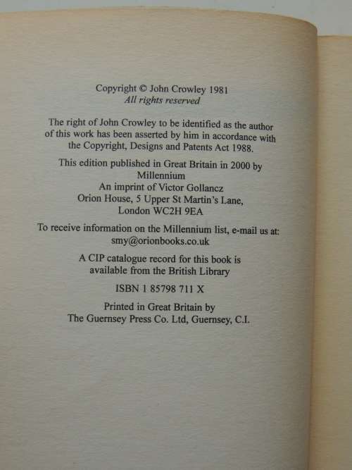 Fantasy Masterworks- Little, Big - John Crowley