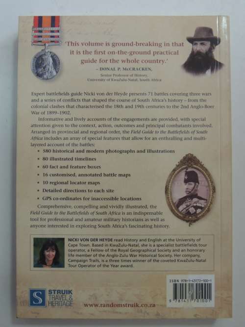 Field Guide to the Battlefields of South Africa - Nicki Von Der Heyde