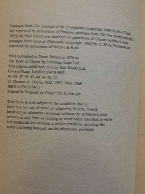 I`m Ok - You`re Ok - Thomas A. Harris, MD