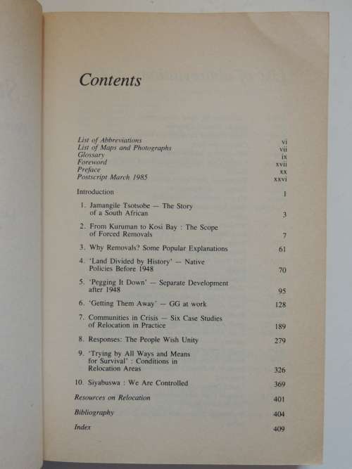 The Surplus People - Forced Removals in South Africa - Laurine Platzky, Cherryl Walker