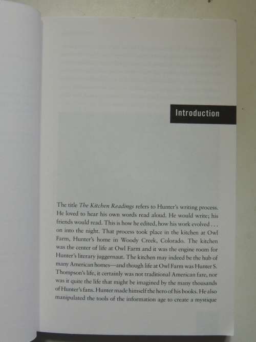 The Kitchen Readings, Untold Stories of Hunter S Thompson - Michael Cleverly, Bob Braudis