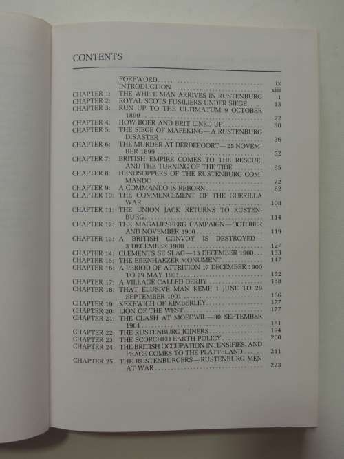 Rustenburg At War,Story Of R...&Its Citizens In First &Second Anglo-Boer Wars- Lionel Wulfsohn Inscr