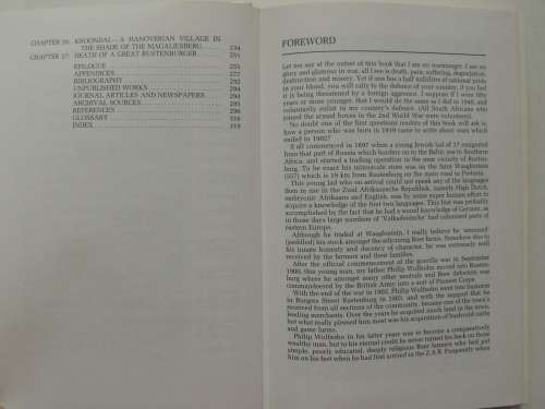 Rustenburg At War,Story Of R...&Its Citizens In First &Second Anglo-Boer Wars- Lionel Wulfsohn Inscr