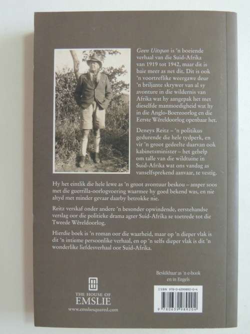 Geen Uitspan - Deneys Reitz