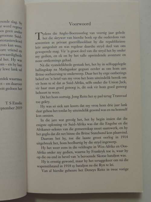 Geen Uitspan - Deneys Reitz