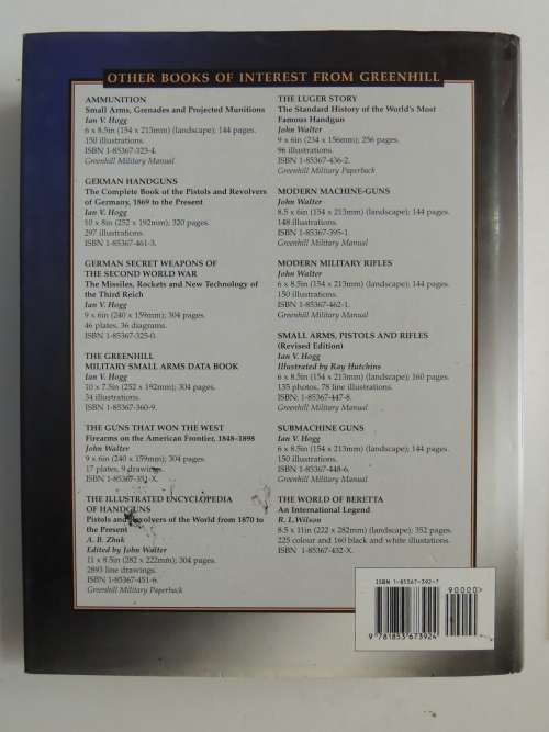 The Greenhill Dictionary of Guns and Gunmakers - John Walter