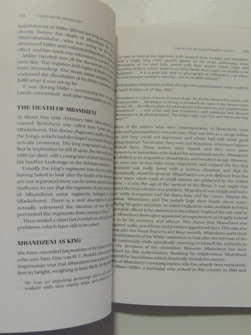 A History of Swaziland - Dr JSM Matsebula  3rd Edition