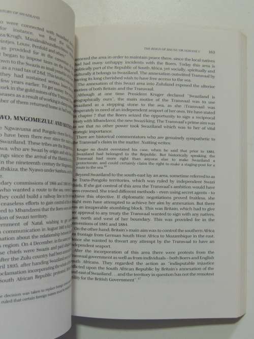 A History of Swaziland - Dr JSM Matsebula  3rd Edition