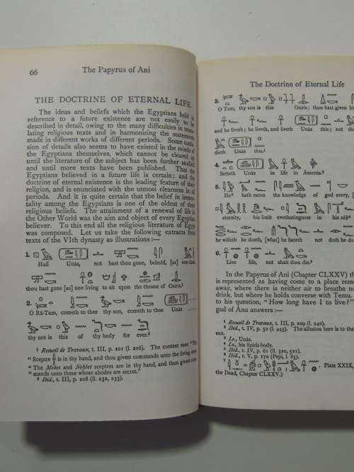 The Book of the Dead, The Hieroglyphic Transcript & Translation into Englishof the Ancient Egyptian
