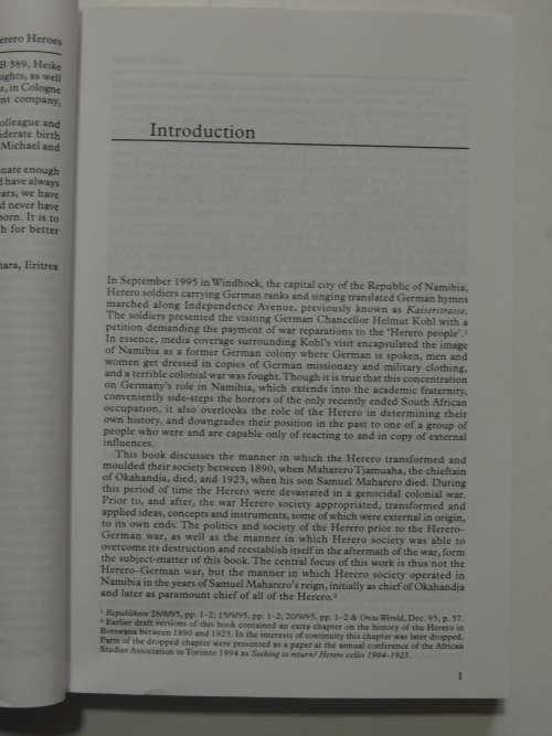 Herero Heroes, A Socio-Political History of the Herero of Namibia 1890-1923 - Jan-Bart Gewald