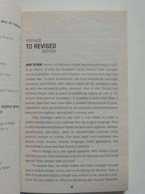 How to Win Friends and Influence People - Dale Carnegie