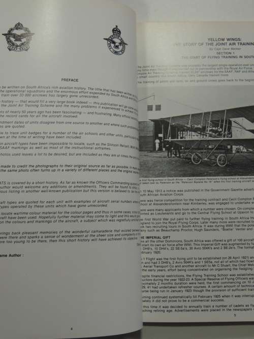 Yellow Wings - The Story Of The Joint Air Training Scheme In World War 2 - Capt. Dave Becker