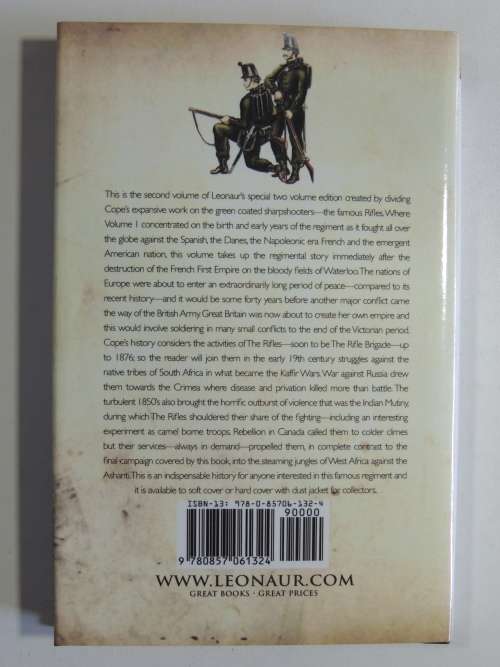 History Of The Rifle Brigade, During The K*ffir Wars, The Crimean War..Indian Mutiny -William H.Cope