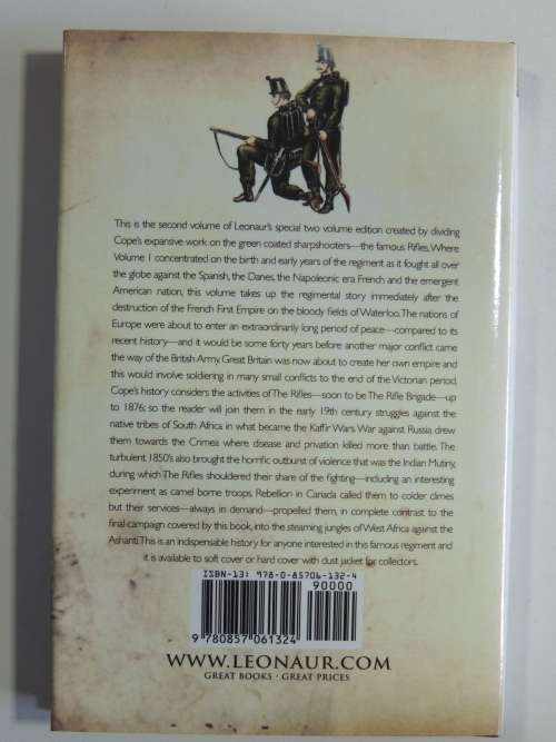 History Of The Rifle Brigade, During The K*ffir Wars, The Crimean War..Indian Mutiny -William H.Cope