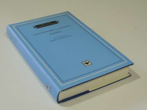 The I Tatti Renaissance Library - Poems - Cristoforo Landino