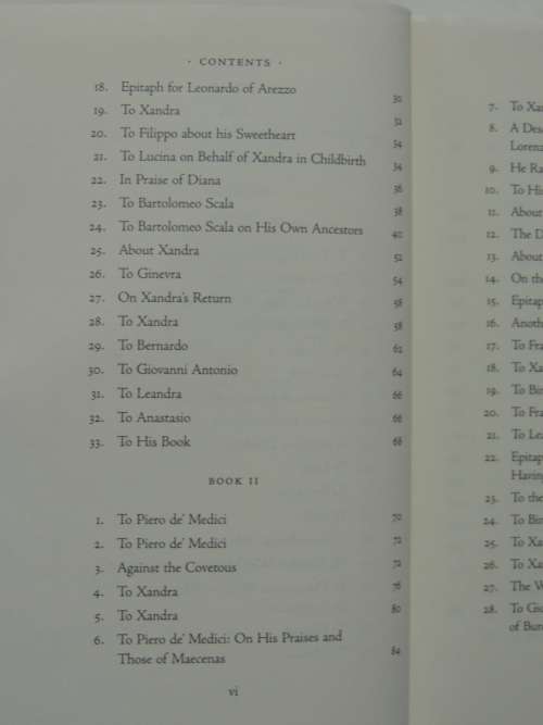 The I Tatti Renaissance Library - Poems - Cristoforo Landino